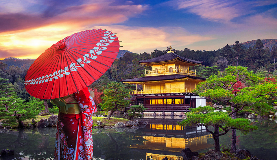 Kinkaku-ji Destinasi Rekreasi Budaya di Kyoto, Jepang